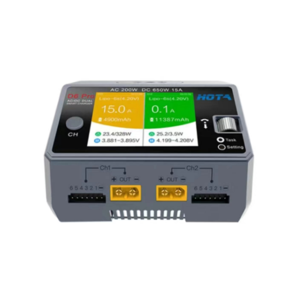 FPV Fittings D6PRO Charger Compatible with 6S battery (Quick Charge)